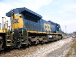 CSX 7927  C40-8W  